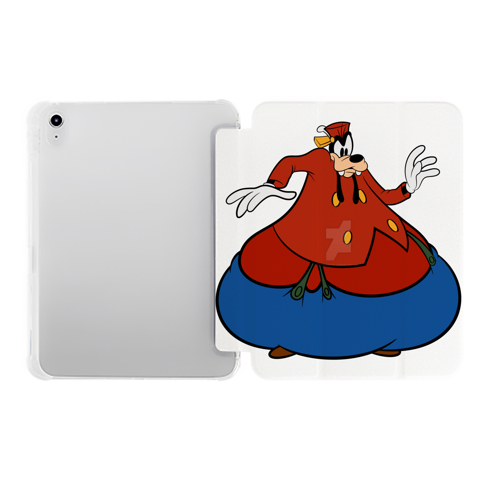 （画像用） ミッキーマウス Mickey Mouse IPad ケース ペン収納付き 三つ折りスタンド PUレザー×シリコン 対応機種9.5/10.5/10.9インチ
